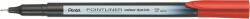 Pentel Tűfilc, 0, 4 mm, PENTEL "Pointliner", piros (PENS40B) - irodasziget