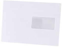 Bluering Boríték LC/5 szilikonos bélésnyomott jobb ablakos 45x90mm 162x229mm J20A60 Bluering® fehér (BORLC5SZILI4590) - irodasziget