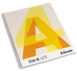 Esselte Spirálfüzet A4, 70lap perforált lyukasztott kockás Esselte (35634)