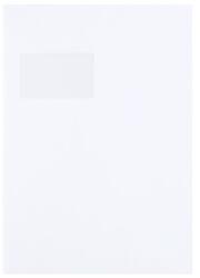 Bluering Boríték TC/4 szilikonos bélésnyomott bal ablak 50x100 ablak bal oldalról 20mm felülről 52mm Bluering® fehér (TC4SZBA50X100) - irodasziget