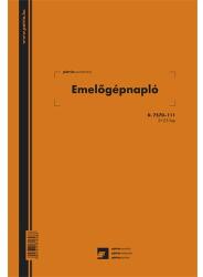 Pátria Nyomtatvány Emelőgépnapló 2+25 lapos A/4 álló (D.7570-111)