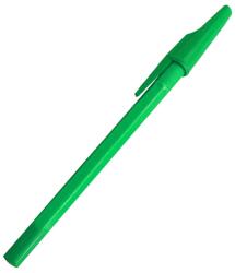 BLUERING Golyóstoll 0, 5mm hatszögletű test kupakos Bluering® Flash, írásszín zöld (H8000Z)