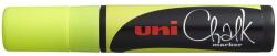 uni Krétamarker folyékony 15mm, Uni-Posca PWE-17K fluor sárga (62874) - irodasziget