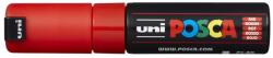 uni Dekormarker 8mm, Uni Posca PC-8K piros (2UPC8KP) - irodasziget