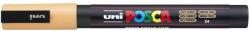 uni Dekormarker 0, 9-1, 3mm, Uni Posca PC-3M világos narancs (57196) - irodasziget