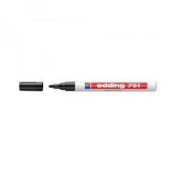 edding Lakkmarker 1-2mm, kerek Edding 751 fekete (7580097001) - irodasziget