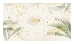 TopTimer Zsebnaptár, fekvő elrendezésű, TOPTIMER, "Joy", levelek (NKJ030LU) - irodasziget