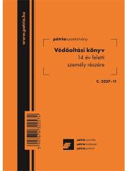 Pátria Nyomtatvány Védőoltási könyv 14 év feletti személy részére 8 lapos füzet (C.3337-11)