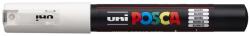 uni Dekormarker 0, 7-1mm, Uni Posca PC-1M fehér (2UPC1MFEH) - irodasziget