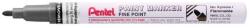Pentel Lakkmarker 1, 5mm, kerek Pentel gyöngyházfekete (52566) - irodasziget