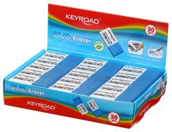 Keyroad Radír, 30 db/display, Keyroad Duo, fehér-kék (54298)