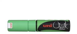 uni Krétamarker folyékony 8mm, Uni-Posca PWE-8K fluor zöld (62871) - irodasziget