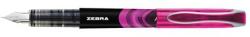 Zebra Töltőtoll, 0, 6 mm, ZEBRA "Fountain pen", pink (TZ19678) - irodasziget