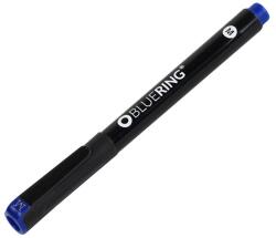 BLUERING Rostirón, tűfilc alkoholos 1mm, OHP Bluering® M kék (BR200292) - irodasziget