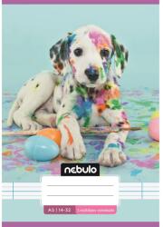 Nebulo Füzet, A5, 1. osztályos vonalas, 14-32, Cuki minták, 16 db/csomag Nebulo (55813) - irodasziget