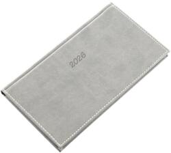 Realsystem Zsebnaptár fekvő Bolero, krémszínű lapokkal szürke Realsystem 2026 (19053) - irodasziget