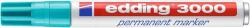 edding Alkoholos marker, 1, 5-3 mm, kúpos, EDDING "3000", türkíz (TED3000T)