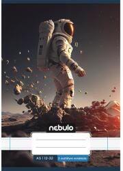 Nebulo Füzet, A5, 3. osztályos vonalas, 12-32, Vagány minták, 16 db/csomag Nebulo (55808) - irodasziget