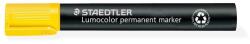 STAEDTLER Alkoholos marker, 2-5 mm, vágott, STAEDTLER "Lumocolor® 350", sárga (TS3501) - irodasziget