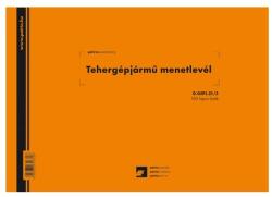 Pátria Nyomtatvány Tehergépjármű menetlevél 100 lapos tömb A/5 fekvő (D.GEPJ.21/5)