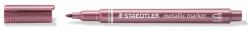 STAEDTLER Dekormarker, 1-2 mm, kúpos, STAEDTLER "8323", metálpiros (TS8323232) - irodasziget