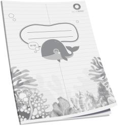 BLUERING Füzet A5, 32lap, szótár 31-32 Bálnás Bluering® (36916) - irodasziget