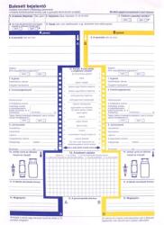 Victoria Paper Nyomtatvány, baleseti bejelentő, 2 példány, A4, VICTORIA PAPER "KO2404 (NVKO2404) - irodasziget