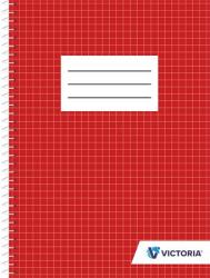 Victoria Spirálfüzet, A5, kockás, 70 lap, VICTORIA PAPER (ISVFSA5K)
