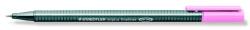 STAEDTLER Tűfilc, 0, 3 mm, STAEDTLER "Triplus 334", rózsaszín (TS33421) - irodasziget