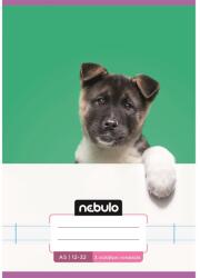 Nebulo Füzet, A5, 3. osztályos vonalas, 12-32, Cuki minták, 16 db/csomag Nebulo (55815) - irodasziget