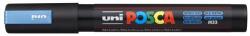 uni Dekormarker, 1, 8-2, 5 mm, UNI "Posca PC-5M", metálkék (TUPC5MMK) - irodasziget