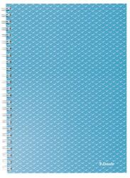 Esselte Spirálfüzet, A5, vonalas, 80 lap, ESSELTE "Colour`Breeze", kék (E628471)