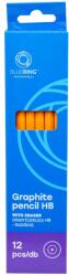 BLUERING Grafitceruza HB, radíros Bluering® (30105ADARABOS) - irodasziget