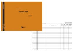 Pátria Nyomtatvány Távozási napló 24 lapos füzet A/4 fekvő (B.18-13)
