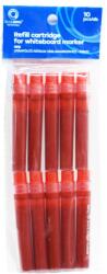 BLUERING Utántöltő patron cserélhető betétes táblamarkerhez Bluering piros (50331) - irodasziget