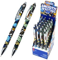 Vinson Golyóstoll nyomógombos 0, 7mm Vinson Journey K62 vegyes test displ 24 db/display (59111) - irodasziget