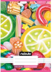 Nebulo Füzet, A5, 4. osztályos vonalas, 21-32, Cuki minták, II. , 16 db/csomag Nebulo (55817) - irodasziget