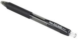 Pentel Golyóstoll 0, 35mm, háromszög fogózóna Pentel Kachiri BK457A-A, írásszín fekete (BK457AA) - irodasziget