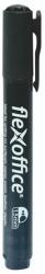 FlexOffice Alkoholos marker, 1, 5 mm, kúpos, FLEXOFFICE "PM03", fekete (FOPM03FK) - irodasziget