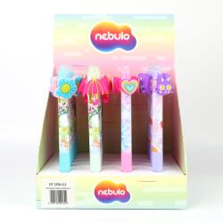 Nebulo Zseléstoll radírozható, nyomógombos, tavaszi csecsebere 24 db/display Nebulo (61042) - irodasziget