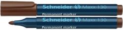 Schneider Alkoholos marker 1-3mm, kerek végű Schneider Maxx 130 barna (36337)