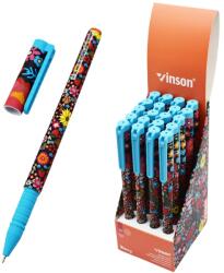 Vinson Golyóstoll kupakos, 0, 7mm Vinson Berry A186 vegyes test displ 20 db/display (59106) - irodasziget