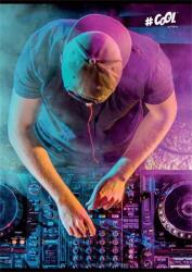 Victoria Füzet, tűzött, A5, kockás, 96 lap, COOL BY VICTORIA, "DJ (ISVFC57)