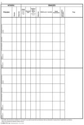 Pátria Nyomtatvány Iktatókönyv 5 alszámos 150 lapos A/4 álló (C.5230-175)