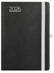 TopTimer Naptár, tervező, A5, heti, TOPTIMER, "Nero", fekete-szürke (NKN015SZU) - irodasziget