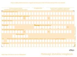 Pátria Nyomtatvány Hatósági átutalási megbízás 3 lapos garn (PFNY.71)