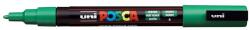 uni Dekormarker, 0, 9-1, 3 mm, UNI "Posca PC-3M", zöld (TUPC3MZ) - irodasziget