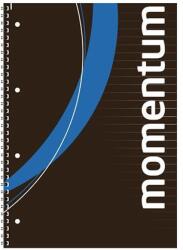 Victoria Spirálfüzet, A4, vonalas, 90 lap, perforált, lyukasztott, VICTORIA PAPER, "Momentum (ISVFS90V)