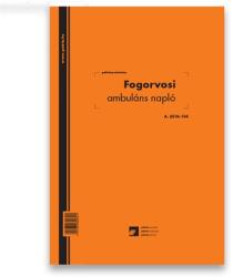 Pátria Nyomtatvány Fogorvosi ambuláns napló 250 lapos könyv A/4 álló (A.3510-154)