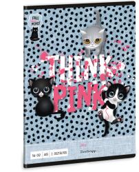 Ars Una Füzet iskolai A5, 32lap, vonalas 16-32 2. osztályos Ars Una THINK-PINK (5285) 23 10db/csomag (55467) - irodasziget